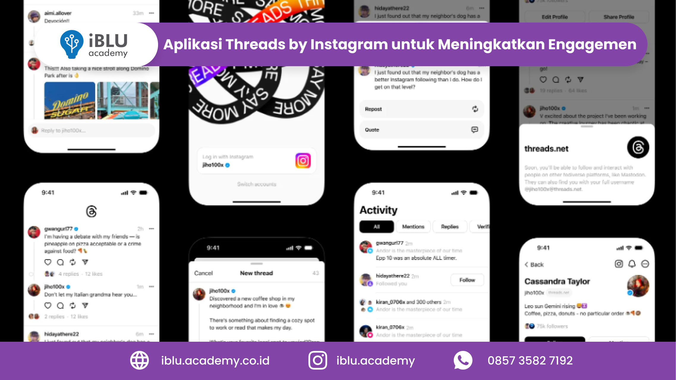 Apa Manfaat Tampilan dan Fitur Aplikasi Threads Mirip X?