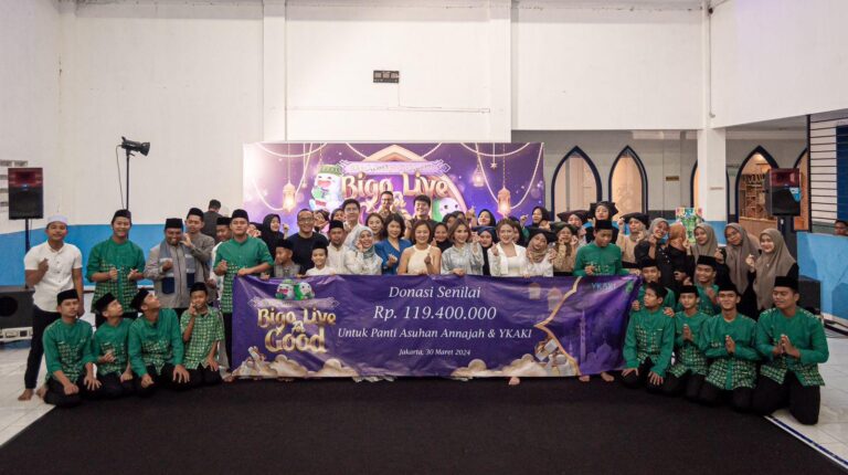 Bigo Live Donasi YKAKI dan Panti Asuhan Annajah Senilai Rp119 Juta
